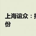 上海谊众：拟以3000万元至6000万元回购股份