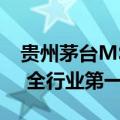 贵州茅台MSCI ESG评级连升两级至“BBB” 全行业第一