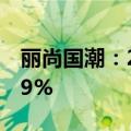 丽尚国潮：2024上半年净利润同比增长61.79%