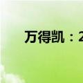 万得凯：2024上半年净利润增长57%