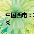 中国西电：2024年上半年净利润同比增5.23%
