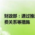 财政部：通过推进消费税改革、合理配置地方税权、理顺税费关系等措施
