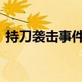 持刀袭击事件后 德国出台措施改善安全局势