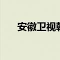 安徽卫视韩剧片尾曲（安徽卫视韩剧）
