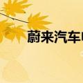 蔚来汽车申请注册“小乐GPT”商标