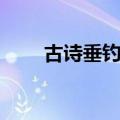 古诗垂钓小儿垂钓（小儿垂钓诗意）