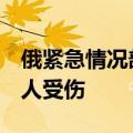 俄紧急情况部门：安-2飞机硬着陆事件导致7人受伤