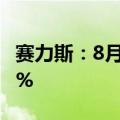 赛力斯：8月新能源汽车销量同比增长479.55%
