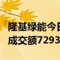 隆基绿能今日大宗交易溢价成交518.73万股，成交额7293.91万元