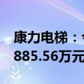 康力电梯：今年累计收到各类政府补助资金3885.56万元