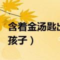 含着金汤匙出生的孩子是（含着金汤匙出生的孩子）