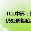 TCL中环：预计2024年下半年全球光伏产业仍处周期底部