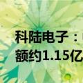 科陆电子：中标国家电网采购项目 预中标金额约1.15亿元