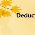 Deductible翻译（deductible）