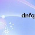 dnfqp点有什么用（dnfqp）