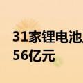 31家锂电池上市公司上半年研发投入合计超156亿元