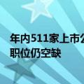 年内511家上市公司发布董秘变动公告 百余家公司专职董秘职位仍空缺