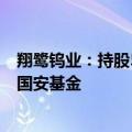 翔鹭钨业：持股5%以上股东启龙贸易拟将6.5%股份转让给国安基金