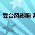 受台风影响 海南部分机场航班预计全部取消