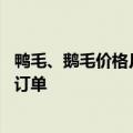 鸭毛、鹅毛价格月月飙涨 有大型羽毛球厂商不得不停掉海外订单