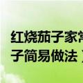 红烧茄子家常简单做法视频教程窍门（红烧茄子简易做法）