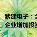 紫建电子：全资子公司广东维都利对境外下属企业增加投资
