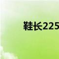 鞋长225是多少码（225是多少码）