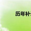 历年补录学校（2014补录学校）
