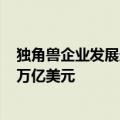 独角兽企业发展最新数据出炉 中国独角兽企业总估值超1.2万亿美元