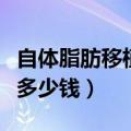 自体脂肪移植有什么副作用吗（自体脂肪移植多少钱）