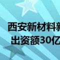 西安新材料新能源产业发展股权投资基金成立 出资额30亿元