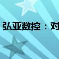 弘亚数控：对全资子公司德弘重工增资1亿元