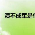 溃不成军是什么短语（溃不成军形容什么）