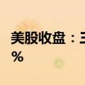美股收盘：三大指数涨跌不一 摩根大通跌超5%