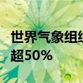 世界气象组织：今年出现拉尼娜现象的可能性超50%
