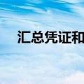 汇总凭证和累计凭证的区别（汇总凭证）