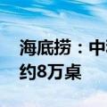 海底捞：中秋临近 全国门店已接到相关预订约8万桌