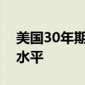 美国30年期国债中标收益率高于发行前交易水平