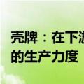 壳牌：在下游问题解决后，将加大在佩尔迪多的生产力度