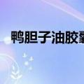 鸭胆子油胶囊能控制肿瘤复发吗（鸭胆子）