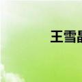 王雪晶经历（王雪晶的老公）