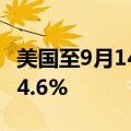 美国至9月14日当周红皮书商业零售销售年率4.6%