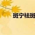 斑宁祛斑霜官方网站（斑宁祛斑霜）