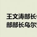 王文涛部长会见意大利企业与“意大利制造”部部长乌尔索