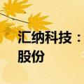 汇纳科技：董事孙卫民拟减持不超过0.06%股份