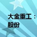 大金重工：董事孙晓乐拟减持不超过0.05%股份