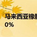 马来西亚橡胶大幅减产 年产量不及顶峰时期20%