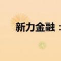 新力金融：控股股东拟变更为辉隆投资