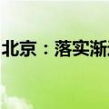 北京：落实渐进式延迟法定退休年龄改革部署