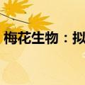 梅花生物：拟以3亿-5亿元回购股份用于注销